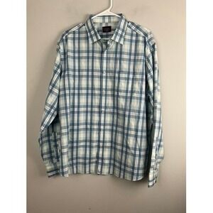 UNTUCKit Turley WF‎ Long Sleeve Plaid Shirt Button Up Men X-Large Regular Fit